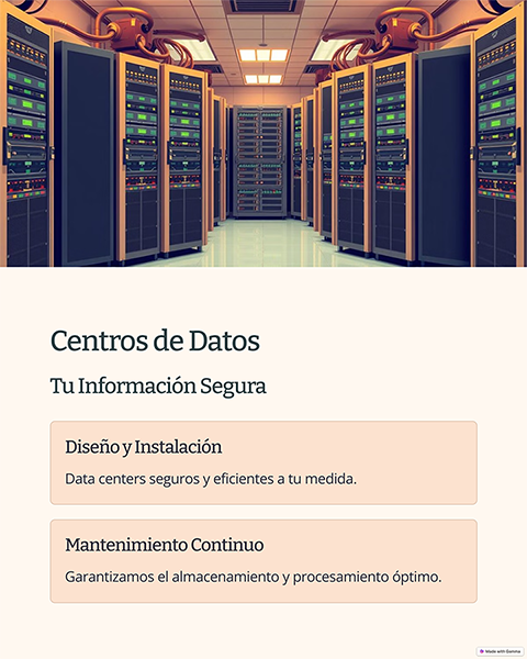 Diseño y construcción de centros de datos